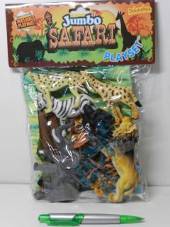 Obrázek z Zvířátka safari plast v sáčku (12) 